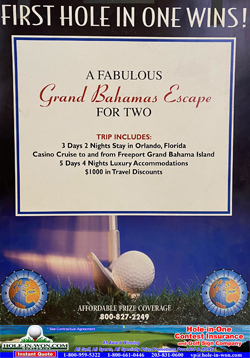 Affordable Prize Hole in One Insurance