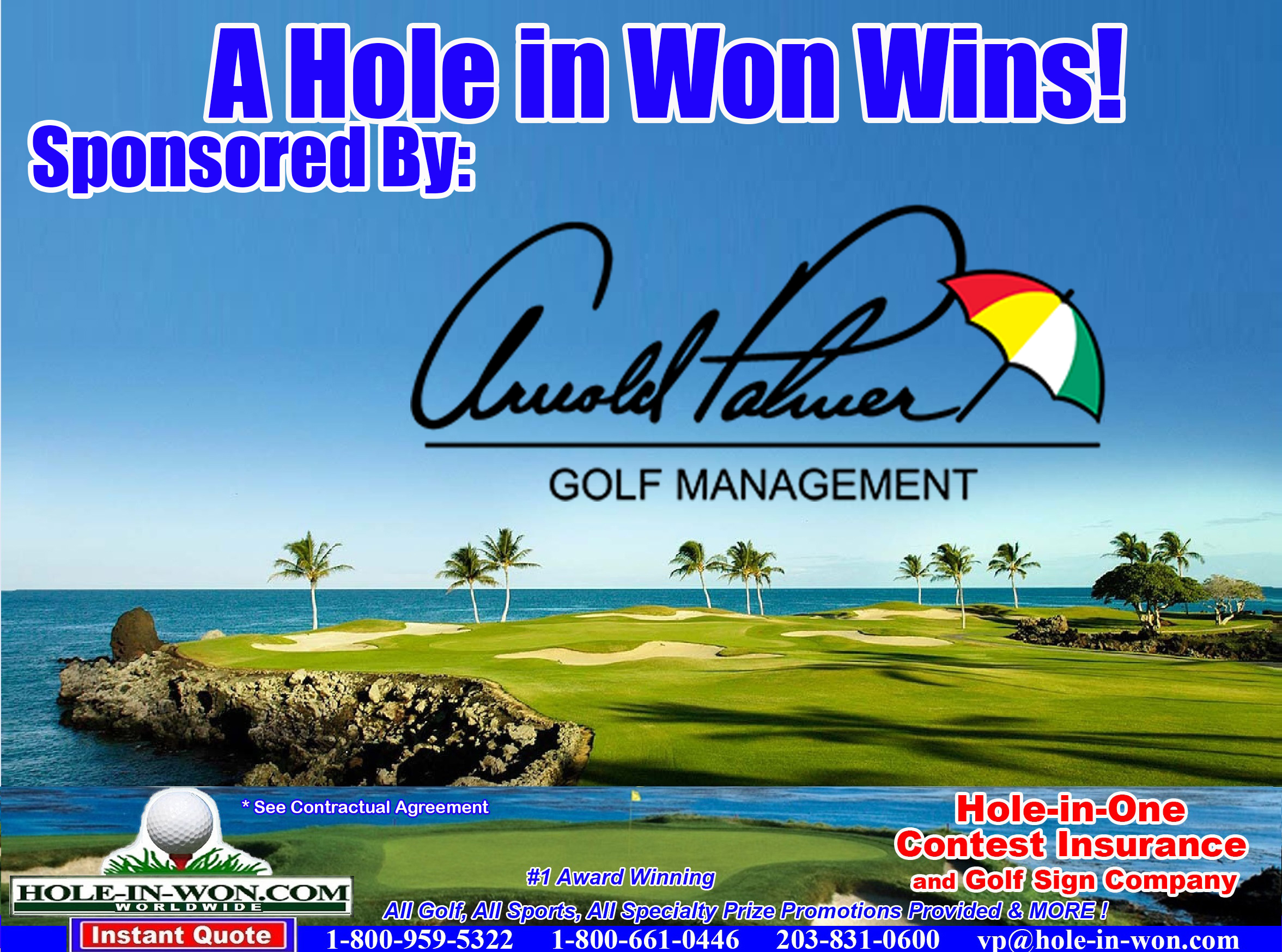Golf Management Hole in One Insurance