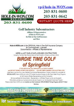 BIRDIE TIME GOLF Hole in One Insurance