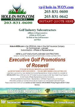Executive Golf Promotions Hole in One Insurance