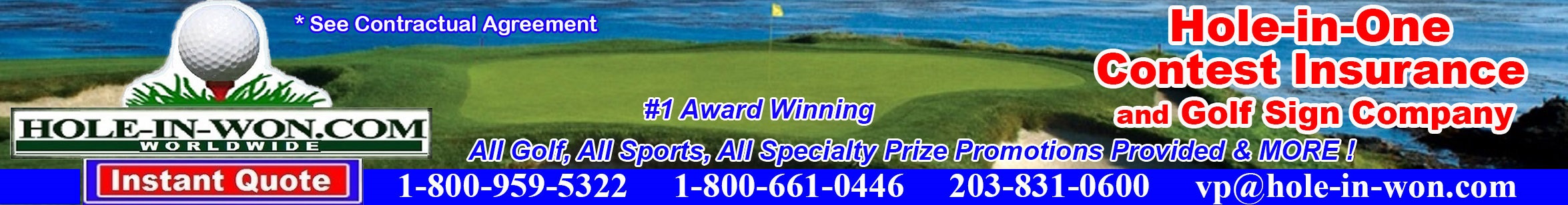 Event Planner Hole in One Insurance