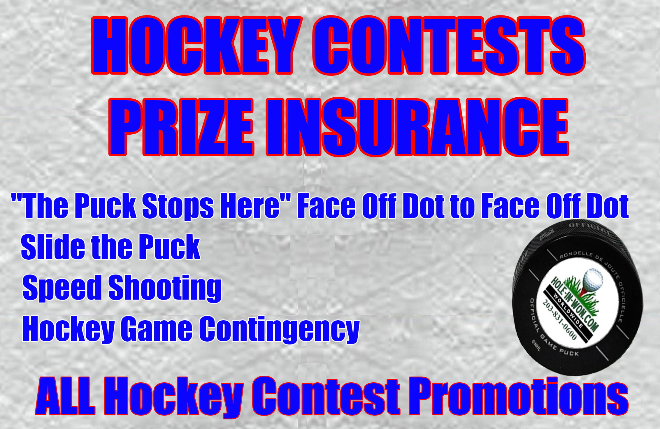 Halftime Hockey Contest