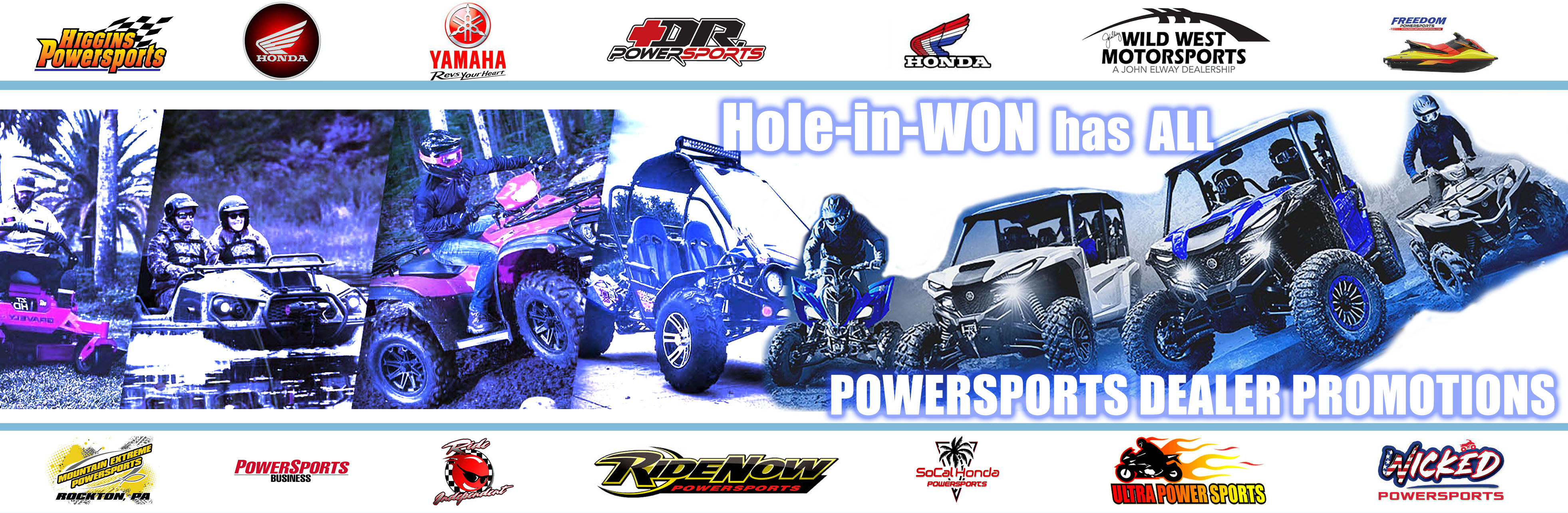 Power Sports Hole in One Insurance Hole-in-WON
