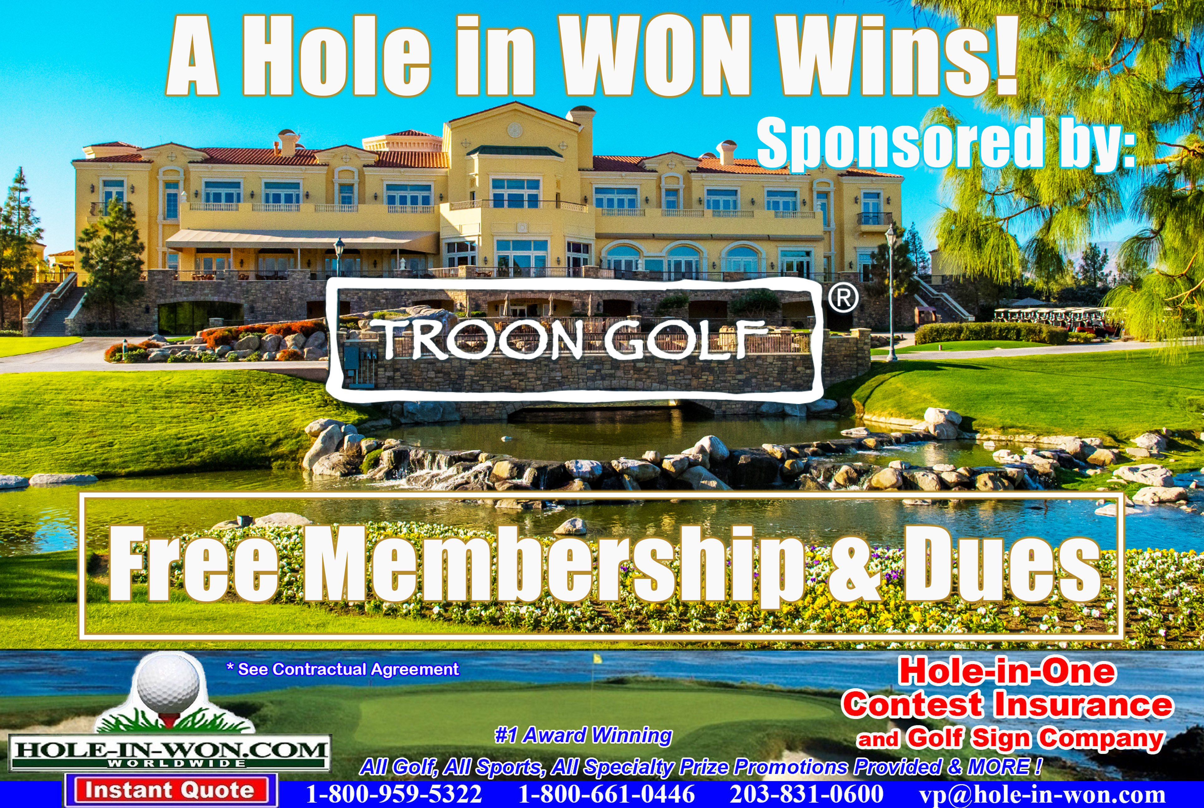 Golf Management Hole in One Insurance