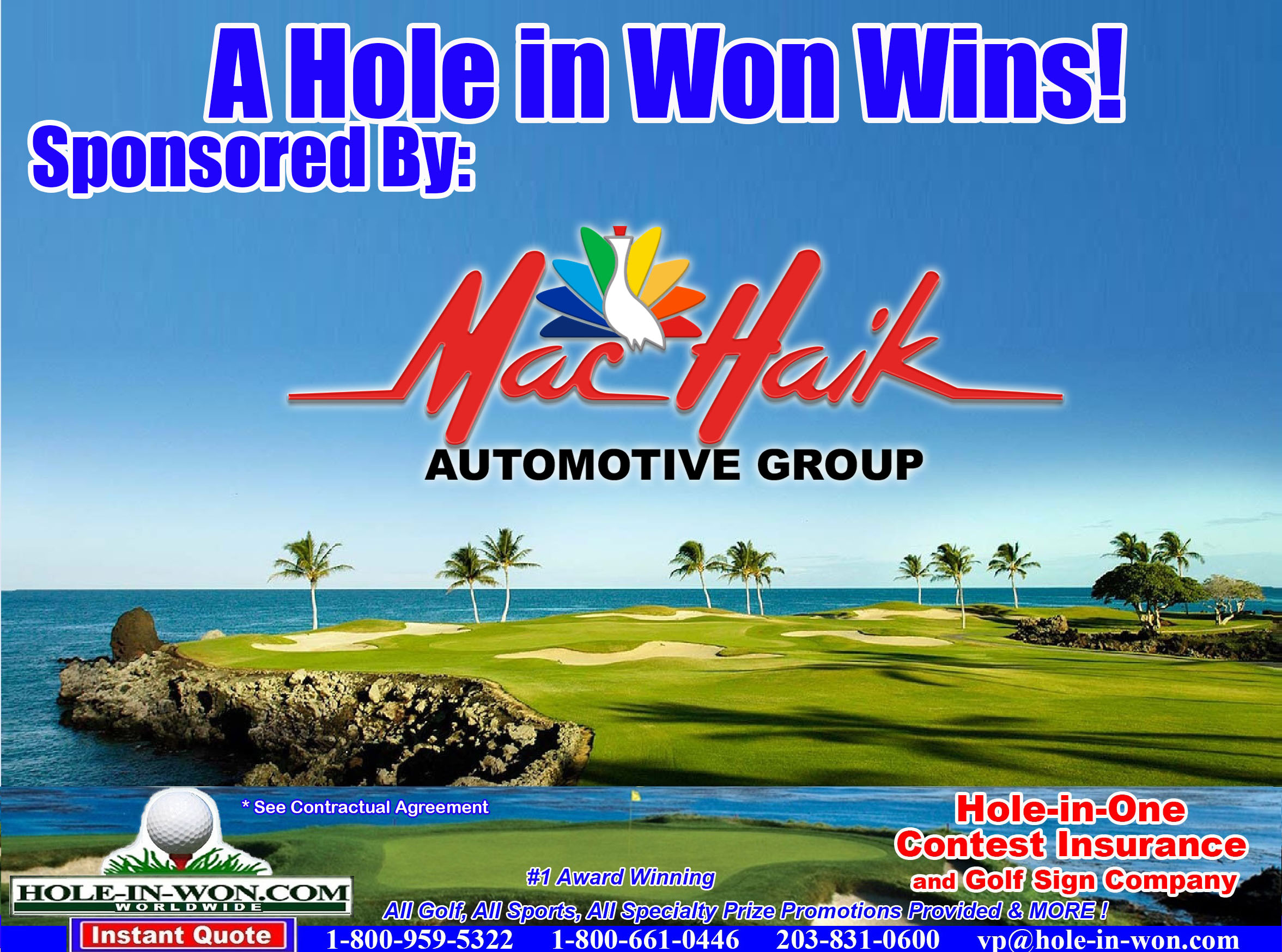 Mac Haik Automotive Group Golf Hole in One Insurance | Mac Haik ...