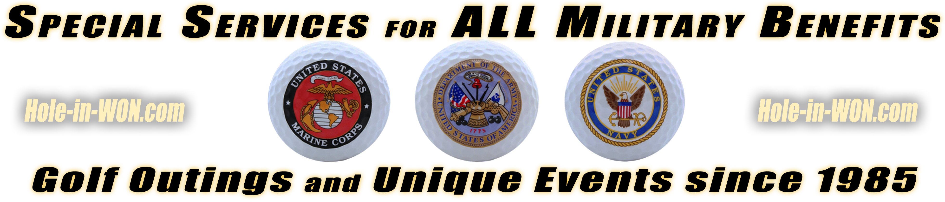 Military Golf Tournament Golf Insurance Hole-in-WON
