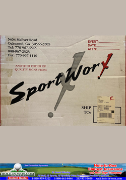 Sport Workx Golf Hole in One Insurance