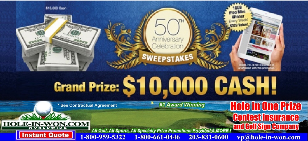 Sports Contest Insurance Prize
