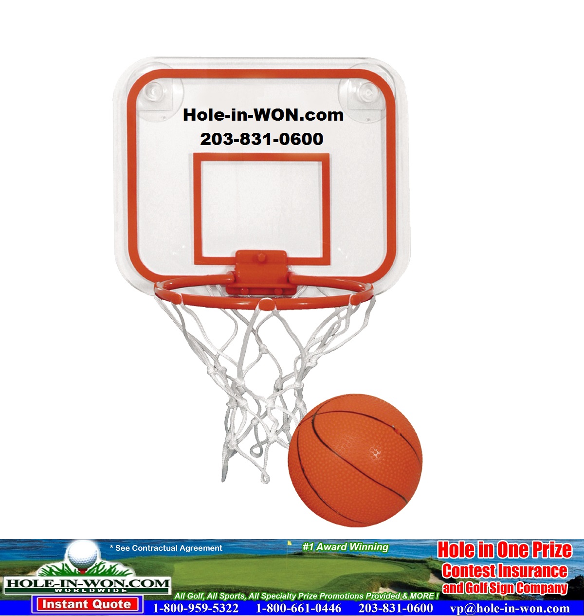 Basketball Halftime Audience Contest Insurance