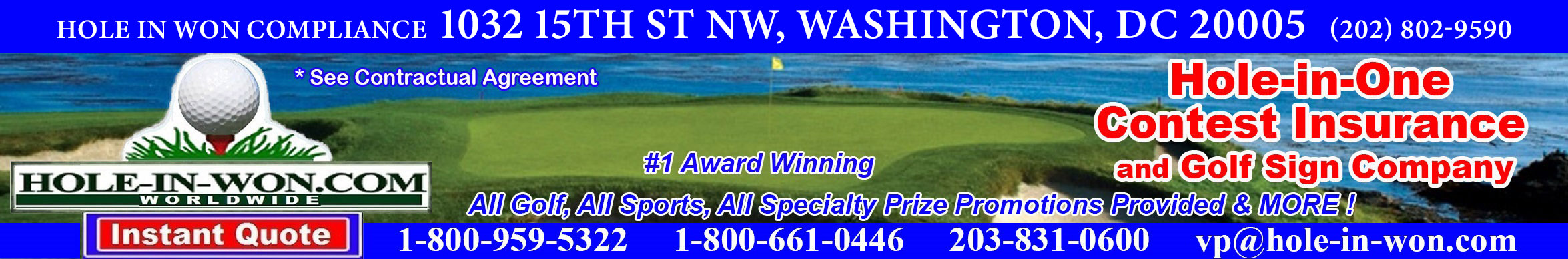 Original Hole in One Insurance
