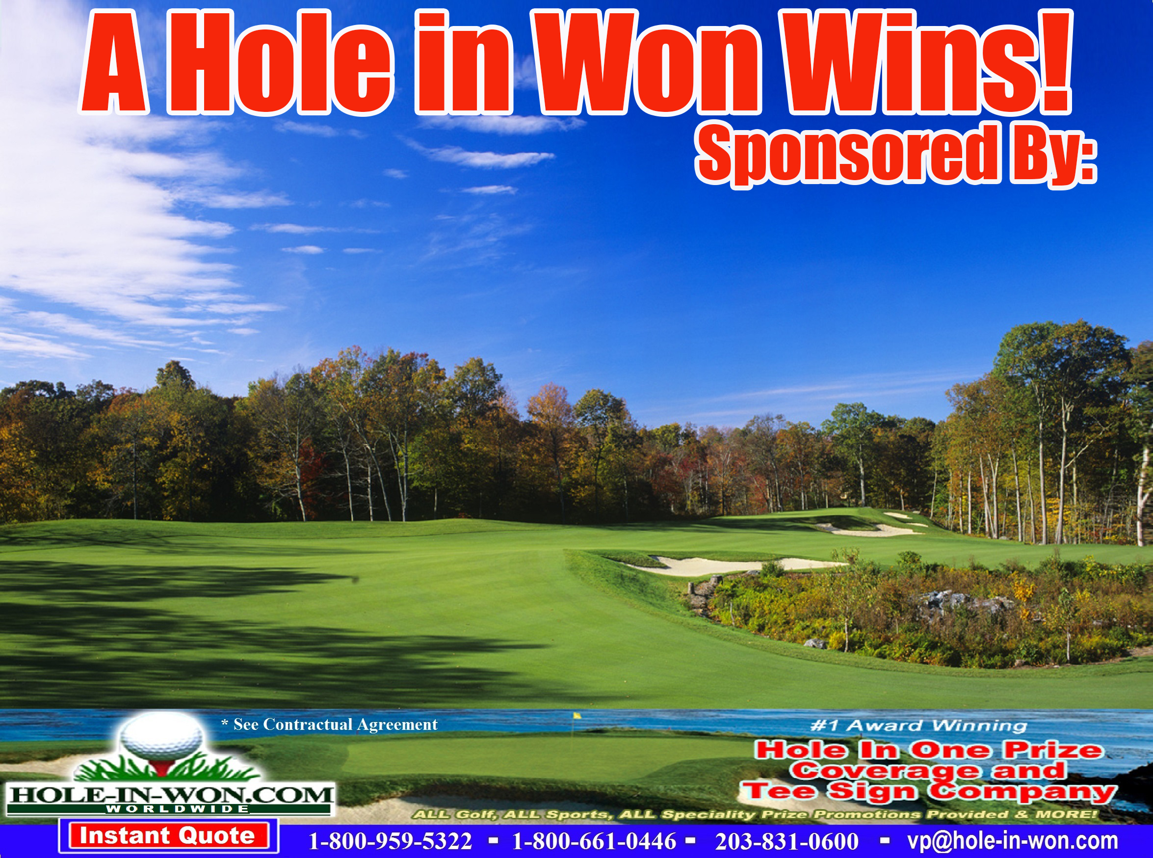 Golf Tee Signs