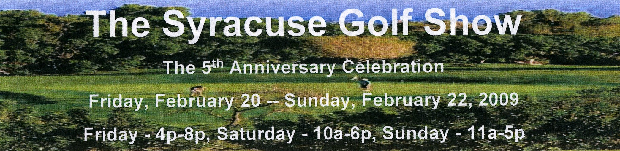 Syracuse Golf Show